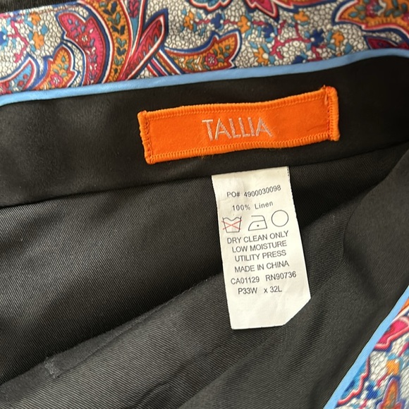 Tallia 1Boy's Dress Pants -- Black - Picture 5 of 6